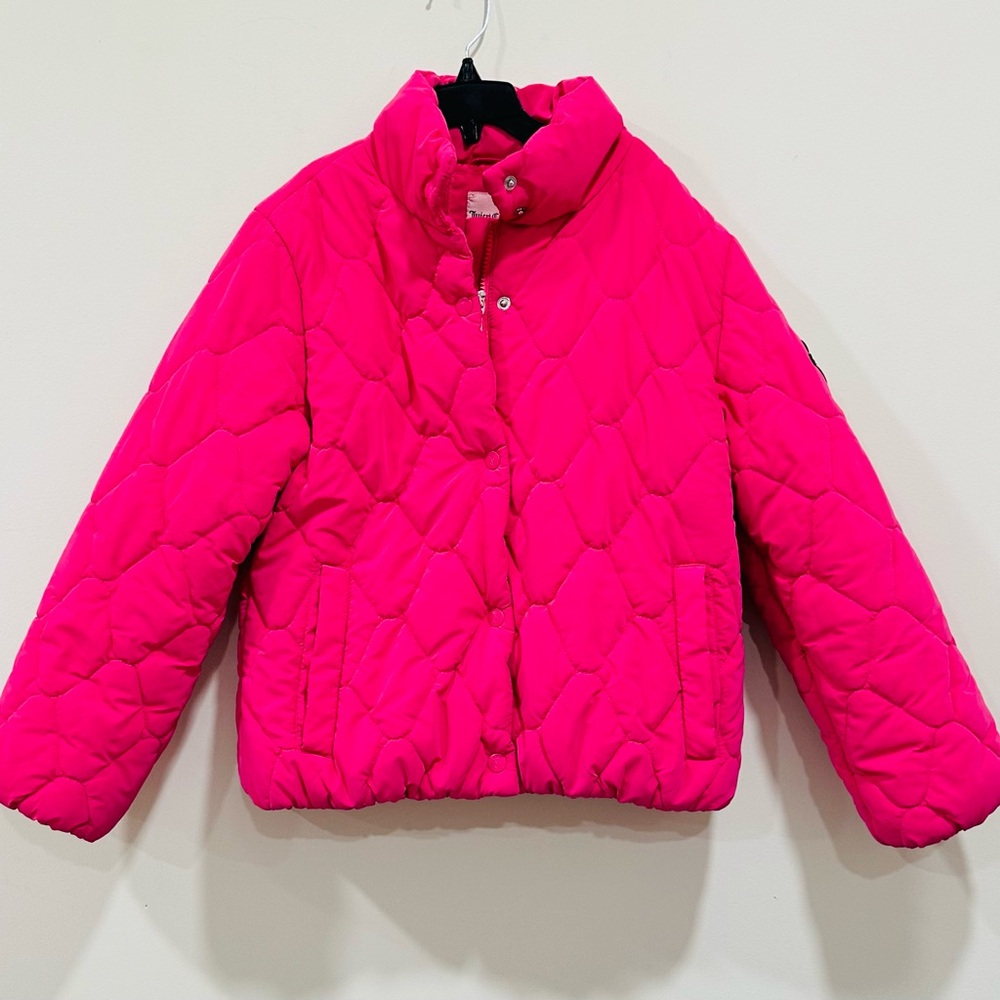 Juicy Couture‎ Girls Coat Winter Quilted Jacket Pink Size L(14)